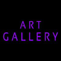 Art Gallery Leuchtreklame