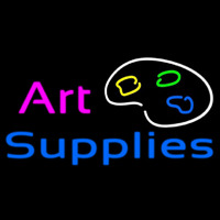 Art Supplies Leuchtreklame