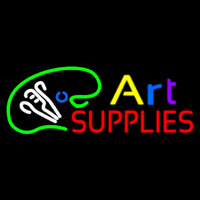 Art Supplies With Logo Leuchtreklame