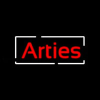 Arties With Border Leuchtreklame