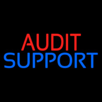 Audit Support Leuchtreklame