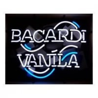 BACARDI VANILA LOGO Leuchtreklame
