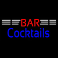 Bar Cocktails Real Neon Glass Tube Leuchtreklame