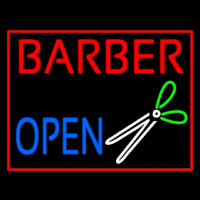 Barber Open Leuchtreklame