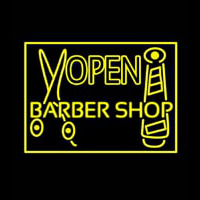 Barber Shop Open Leuchtreklame