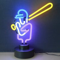 Baseball Desktop Leuchtreklame