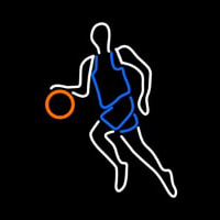 Basketball Player Leuchtreklame