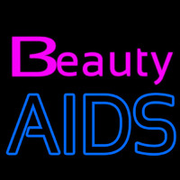 Beauty Aids Leuchtreklame