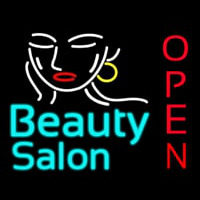 Beauty Salon Open Leuchtreklame