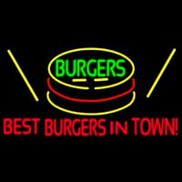 Best Burgers Intown Leuchtreklame