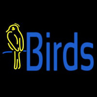 Birds With Logo Leuchtreklame