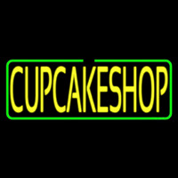 Block Cupcake Shop Leuchtreklame