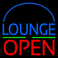 Block Lounge Open 1 Leuchtreklame