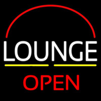 Block Lounge Open 2 Leuchtreklame