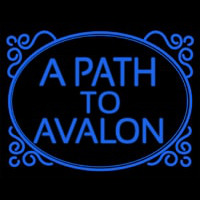 Blue A Path To Avalon Leuchtreklame