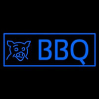 Blue Bbq Leuchtreklame