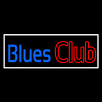 Blue Blues Red Club Leuchtreklame