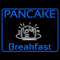 Blue Border Pancake Breakfast Leuchtreklame
