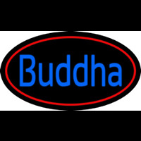 Blue Buddha Leuchtreklame