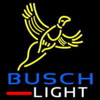 Blue Busch Light Pheasant Beer Sign Leuchtreklame