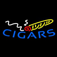 Blue Cigars Logo Leuchtreklame
