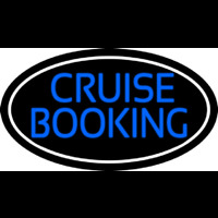 Blue Cruise Booking Leuchtreklame