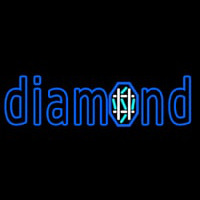 Blue Diamond Leuchtreklame