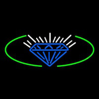 Blue Diamond Logo Leuchtreklame