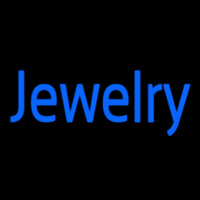 Blue Jewelry Leuchtreklame