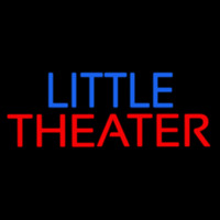 Blue Little Red Theater Leuchtreklame