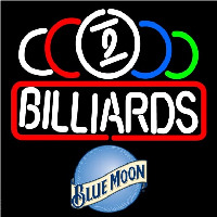 Blue Moon Ball Billiard Te t Pool Beer Sign Leuchtreklame