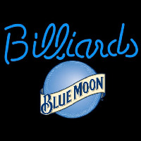 Blue Moon Billiards Te t Pool Beer Sign Leuchtreklame