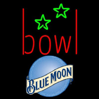 Blue Moon Bowling Alley Beer Sign Leuchtreklame