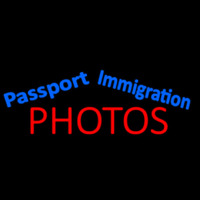 Blue Passport Immigration Photos Leuchtreklame