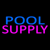 Blue Pool Pink Supply Leuchtreklame