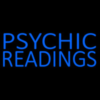Blue Psychic Readings Leuchtreklame