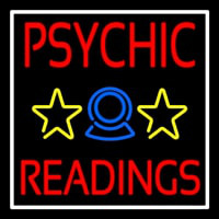 Blue Psychic Readings Leuchtreklame