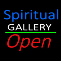 Blue Spritual White Gallery With Open 2 Leuchtreklame