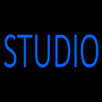 Blue Studio Leuchtreklame
