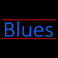 Blues Cursive 2 Leuchtreklame