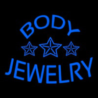 Body Jewelry Leuchtreklame