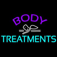 Body Treatments Leuchtreklame