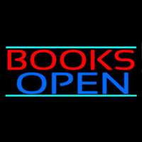 Books Open Leuchtreklame