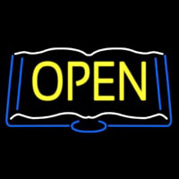 Books Open Leuchtreklame