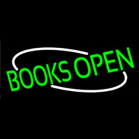 Books Open Leuchtreklame