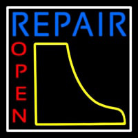 Boot Repair Open Leuchtreklame