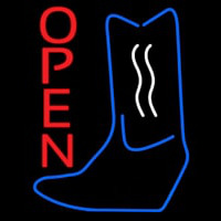 Boots Logo Open Leuchtreklame
