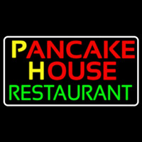 Border White Pancake House Restaurant Leuchtreklame