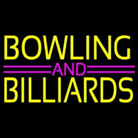 Bowling And Billiards 1 Leuchtreklame
