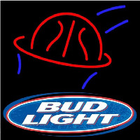 Bud Light Basketball Beer Sign Leuchtreklame